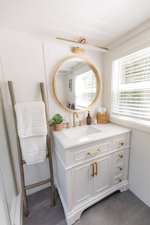 Un dettaglio del bagno di Handcrafted Hideaway