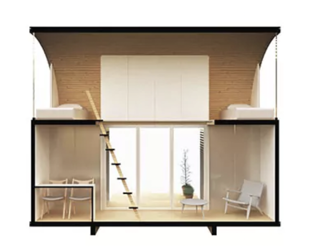 Casa prefabbricata passiva