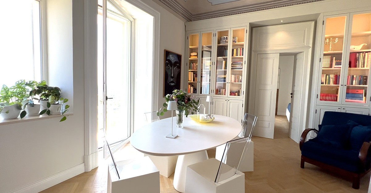 Il recupero di una casa d'epoca a Ostuni trasformata nella dimora di due architetti