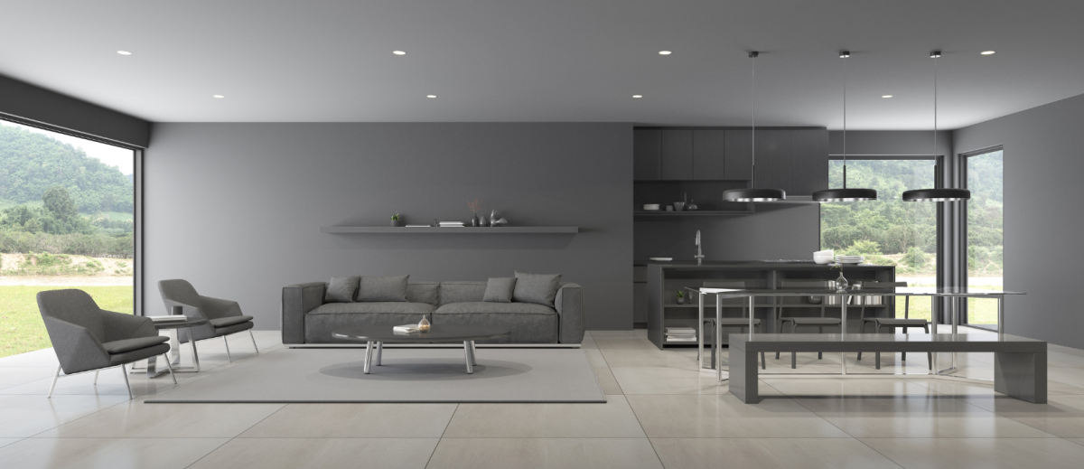 Come arredare un open space rettangolare