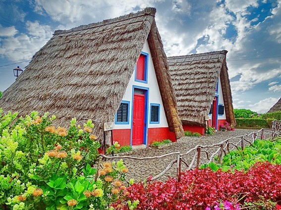 Case di paglia a Madeira