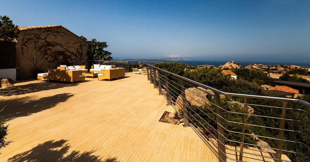 terrazza con panorama