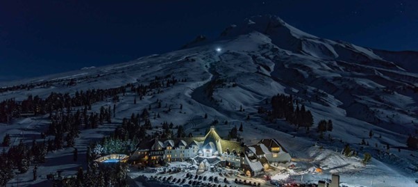 Hotel Timberline Lodge dove è stato girato "Shining"