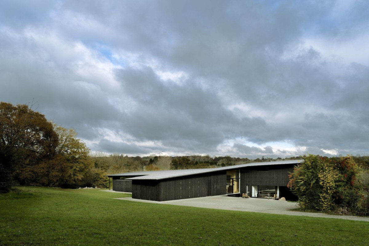 Una casa di famiglia nella campagna inglese che unisce design ...