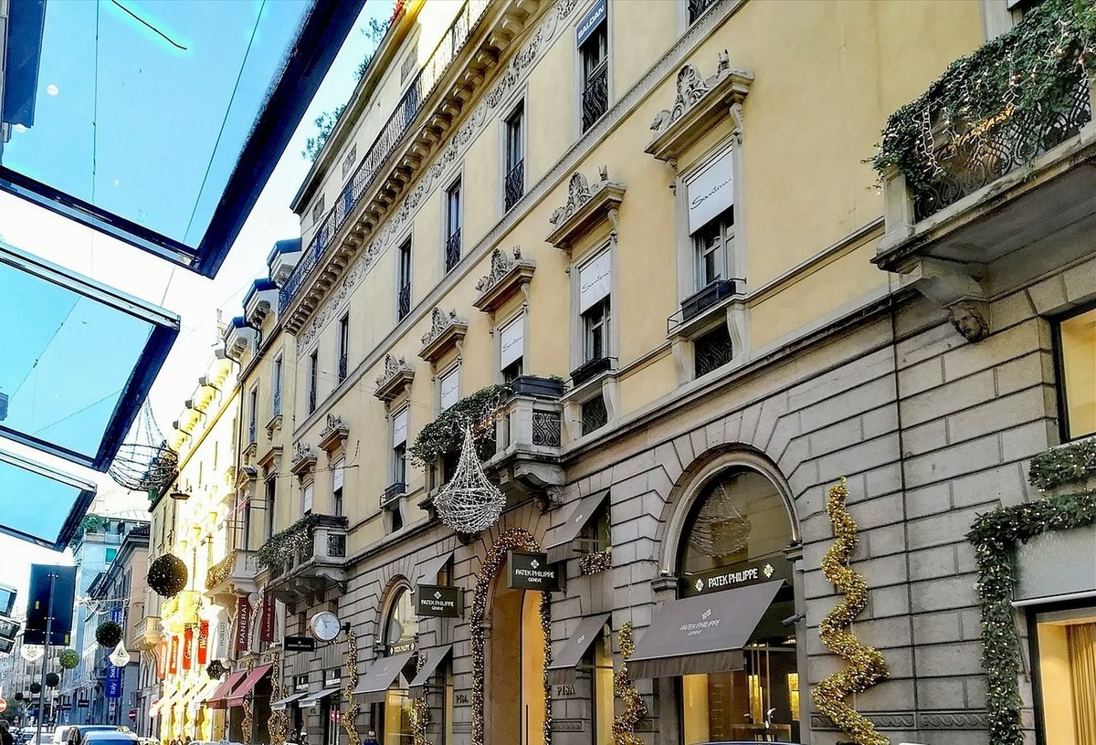 Via Montenapoleone a Milano