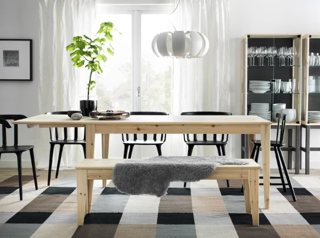 I consigli per arredare una sala da pranzo con tappeti di Ikea —  idealista/news