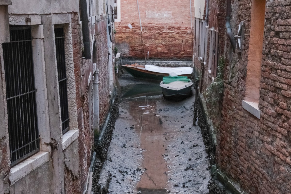 Venezia senza acqua