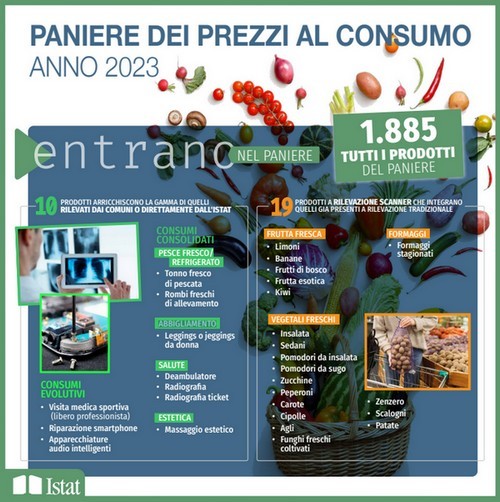 Paniere Istat 2023
