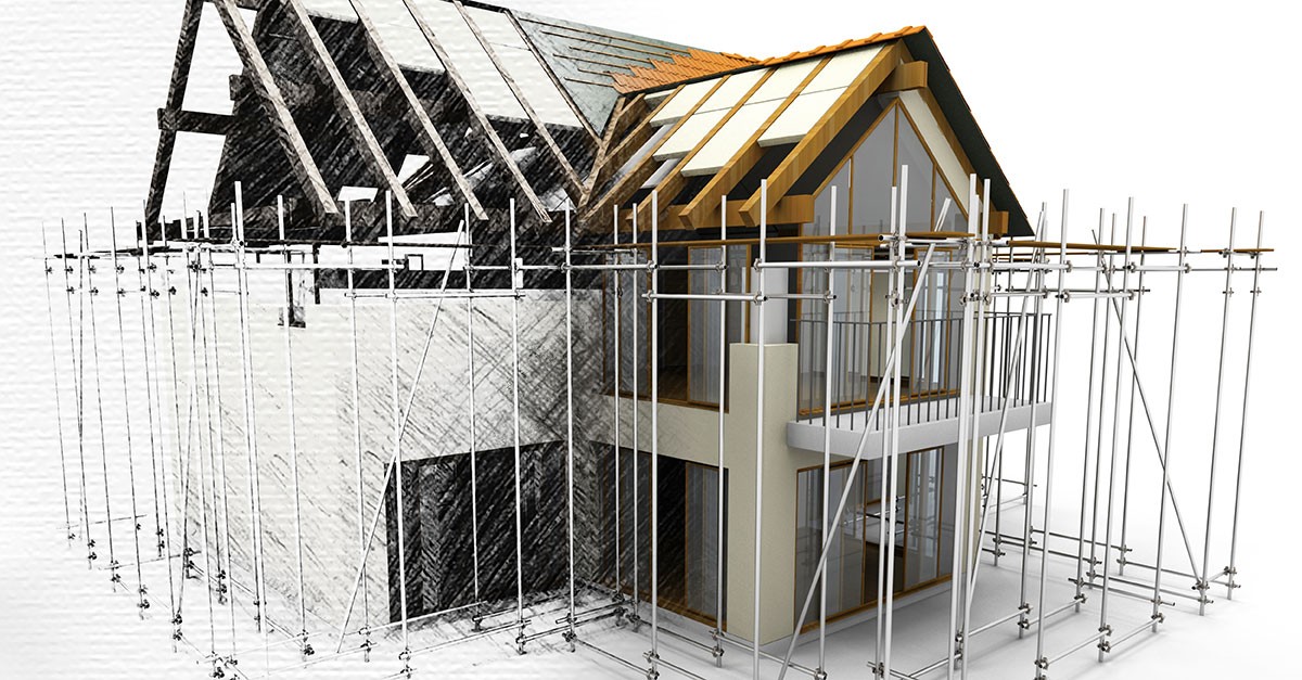 casa in costruzione