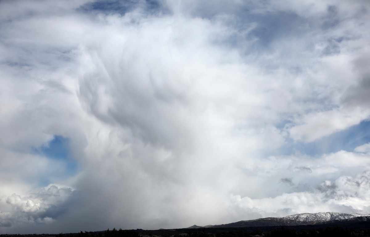 Tempesta di neve in California