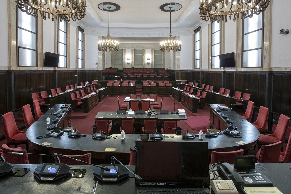 Milano, Palazzo Marino, Sala del Consiglio Comunale