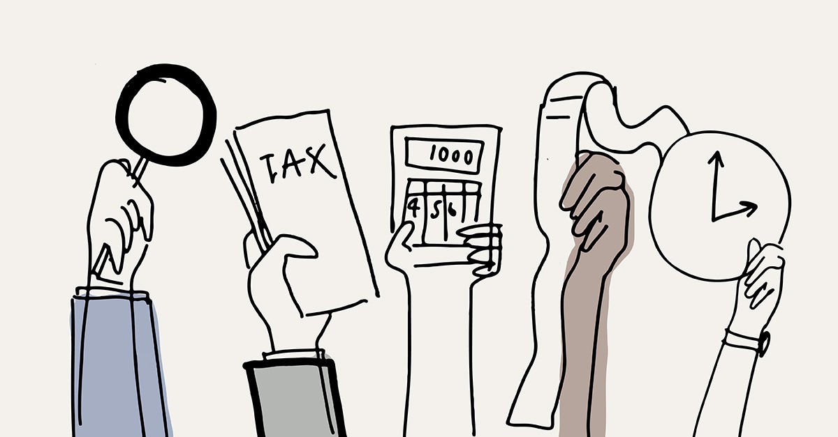 dichiarazione tasse e imposte da pagare