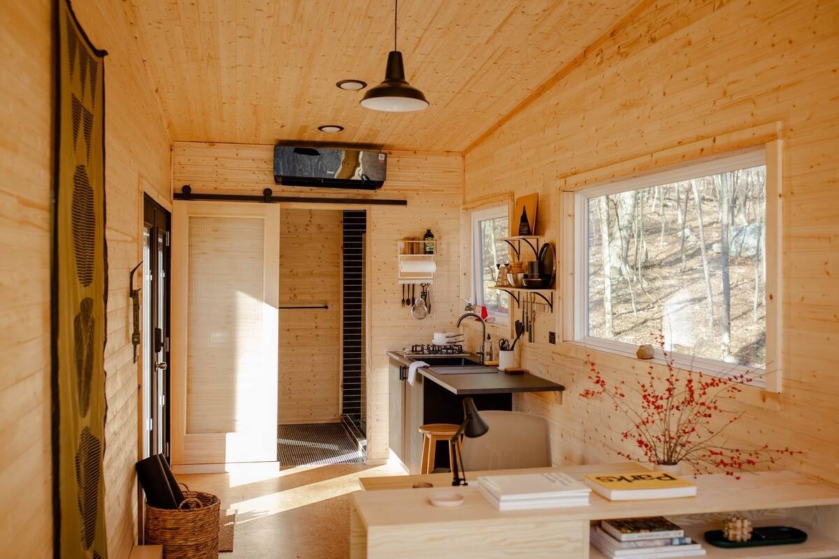 Mini casa prefabbricata per smart working