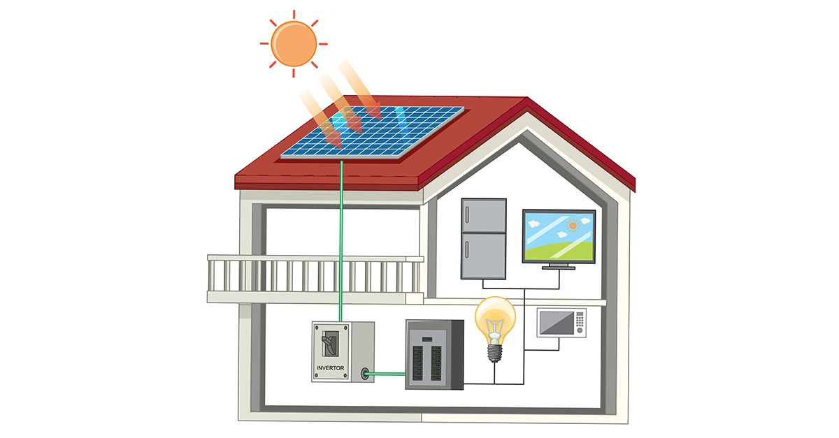 schema impianto fotovoltaico