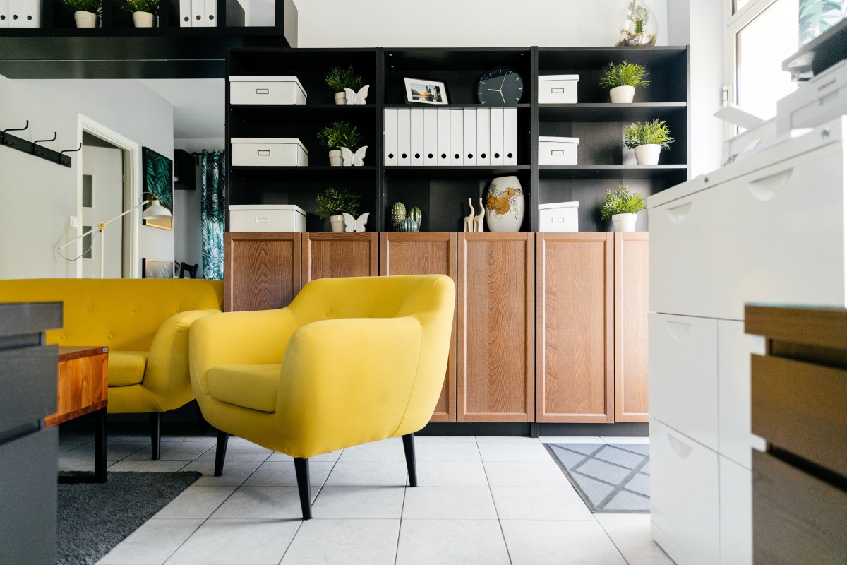 decorar a casa com tons amarelos