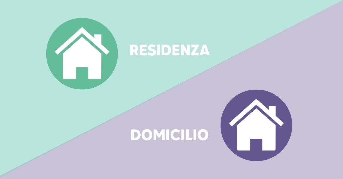 domicilio e residenza