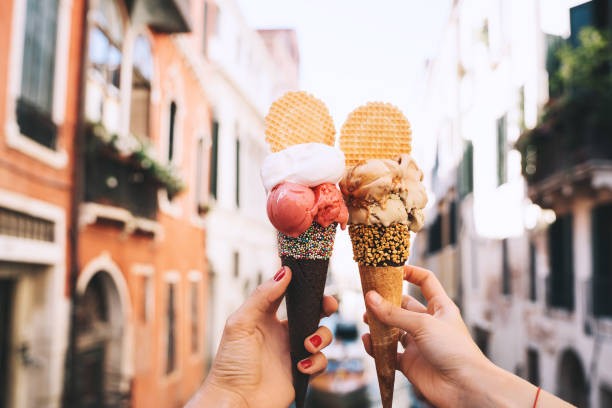 The most popular ice cream flavours in Italy