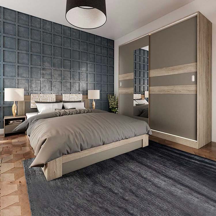 parete grigia abbinamenti