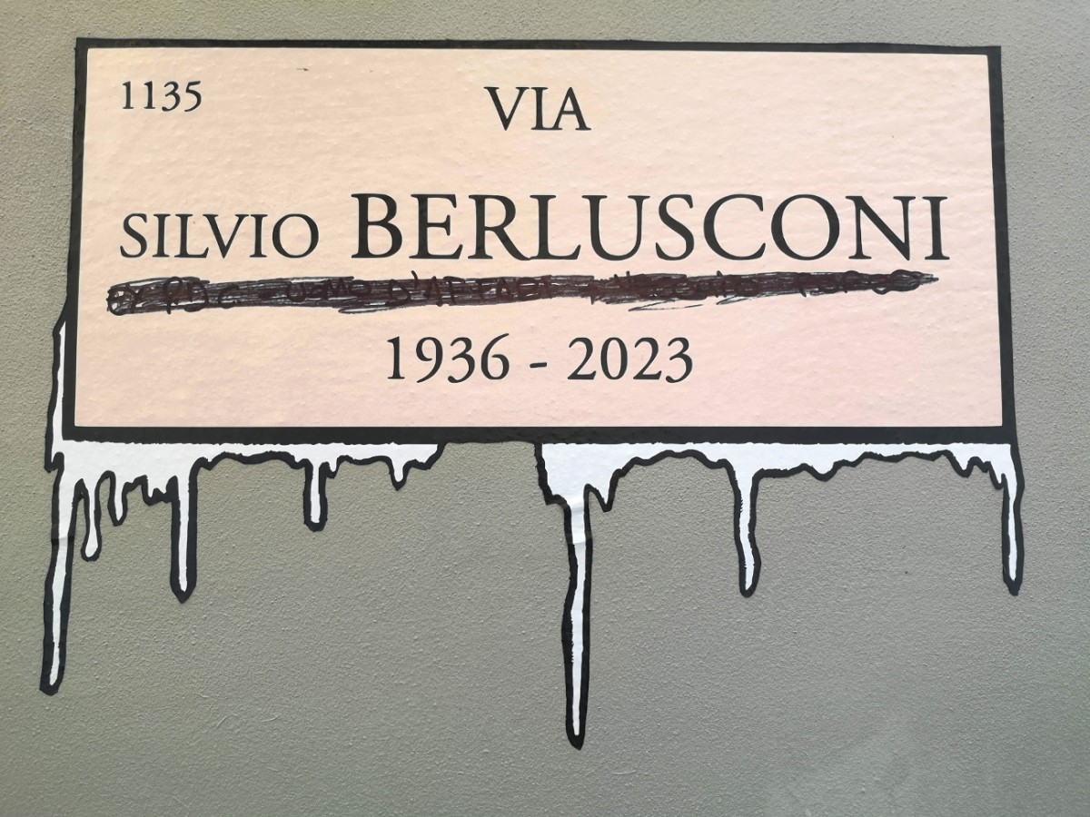 Murales Berlusconi