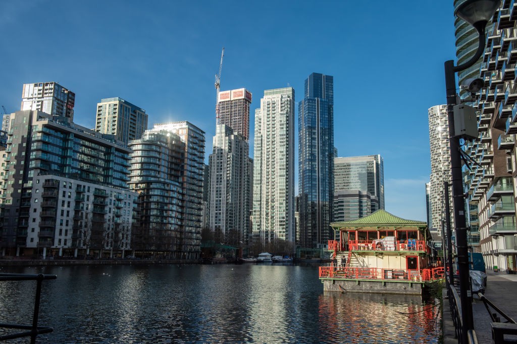 Construcción de vivienda de lujo en Londres