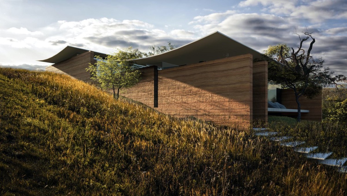 Laterale e accesso della casa