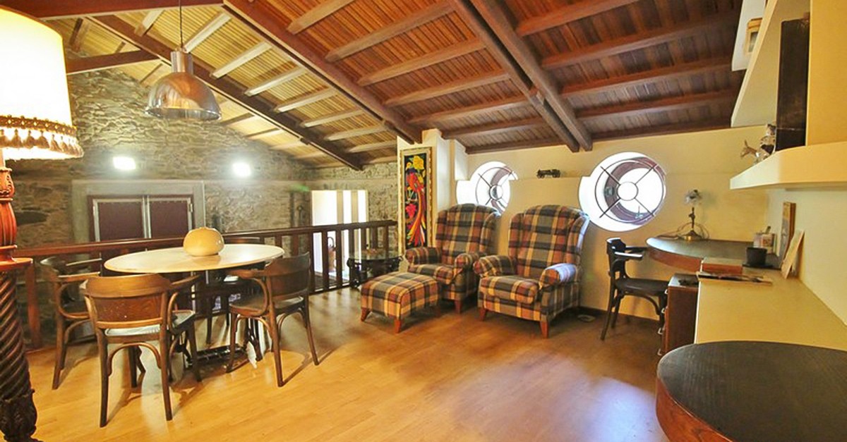 Molino rehabilitado en vivienda en Betanzos