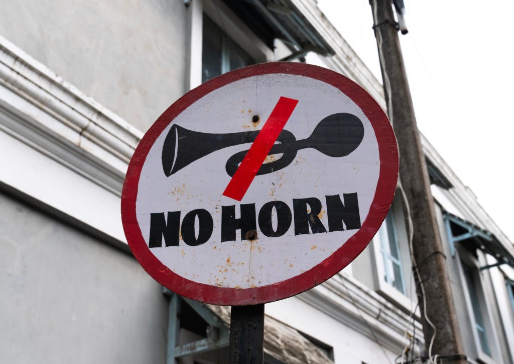 Prohibición ruido
