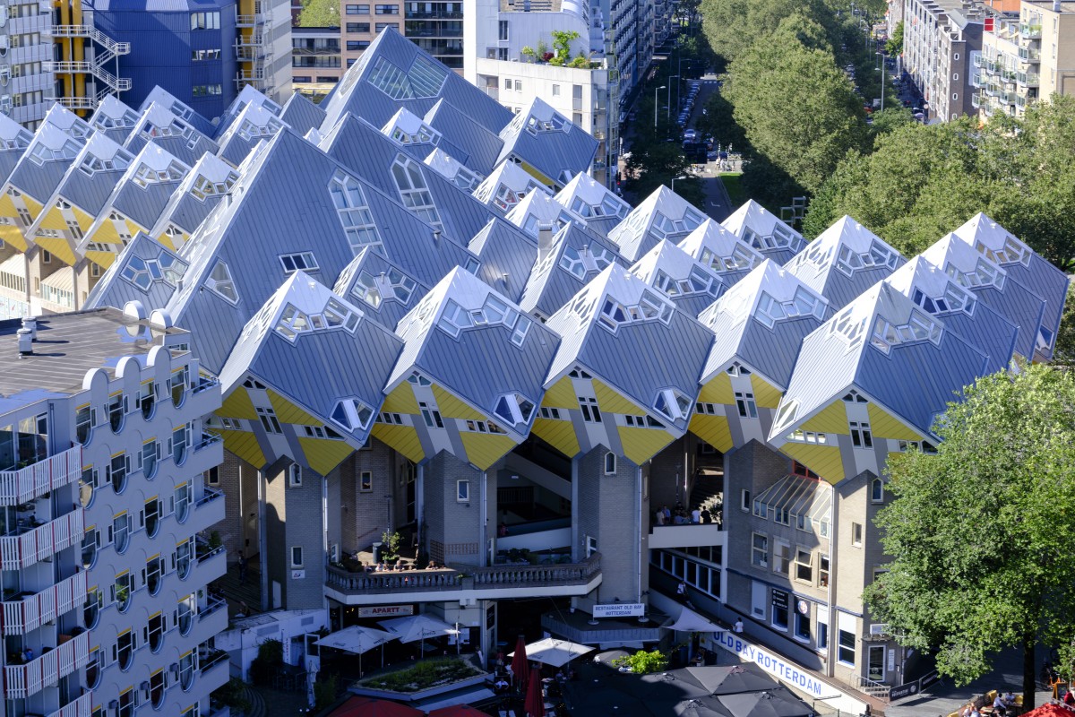 Cube Houses di Rotterdam