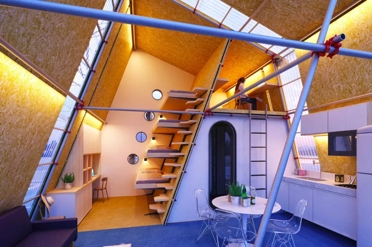 Vista general del interior