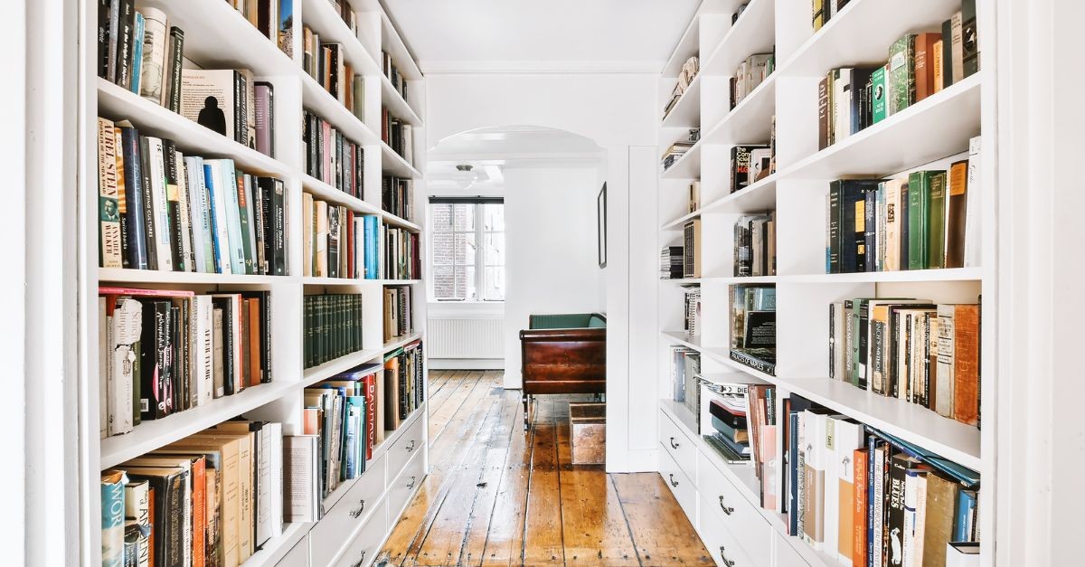 biblioteca in casa