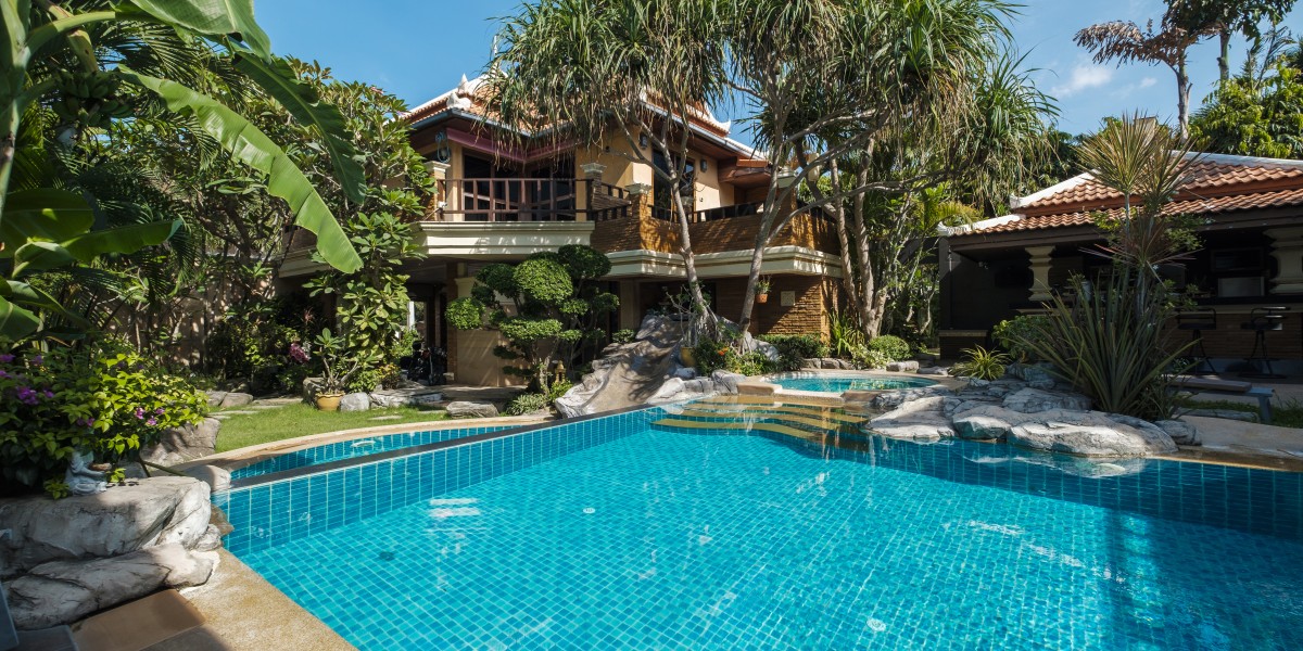 casa con piscina