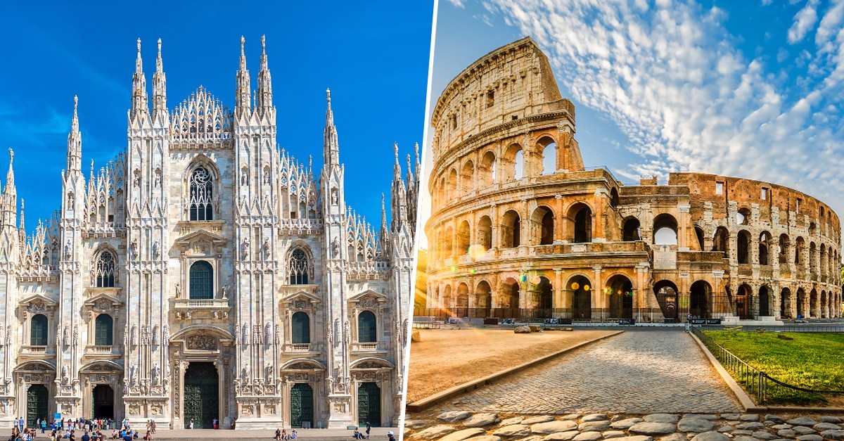 Milán y Roma