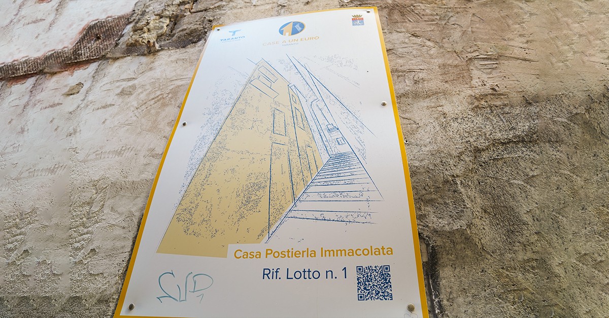 Lotto 1 case a 1 euro