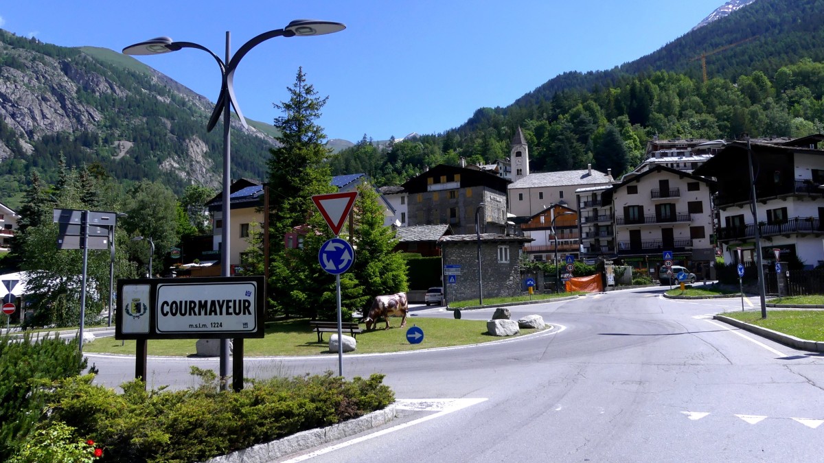 vivere a courmayeur