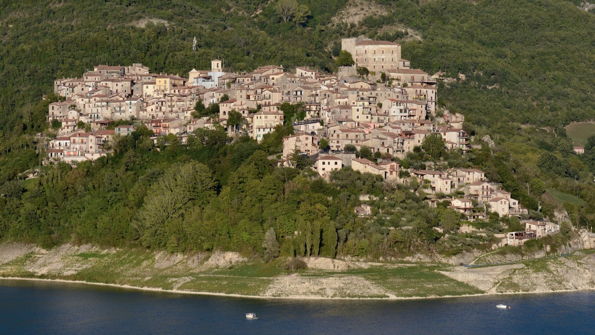 cosa vedere al Lago del Turano