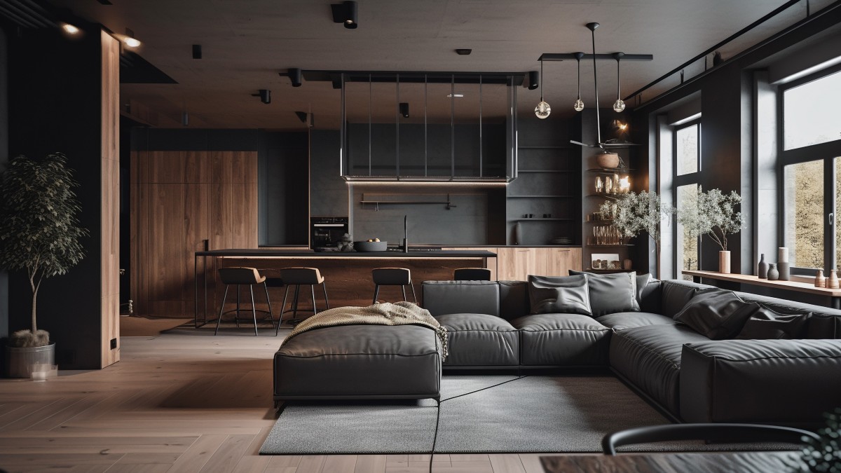 idee soffitto colorato