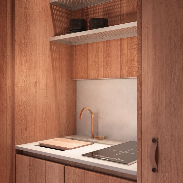 Cocina en madera