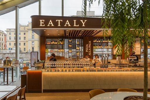 Eataly apre nella stazione di Roma Termini: 700 metri di store