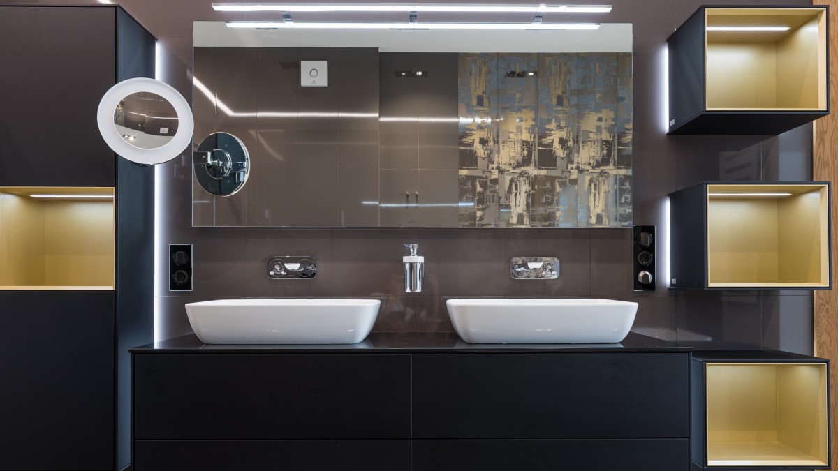 bagno industrial chic