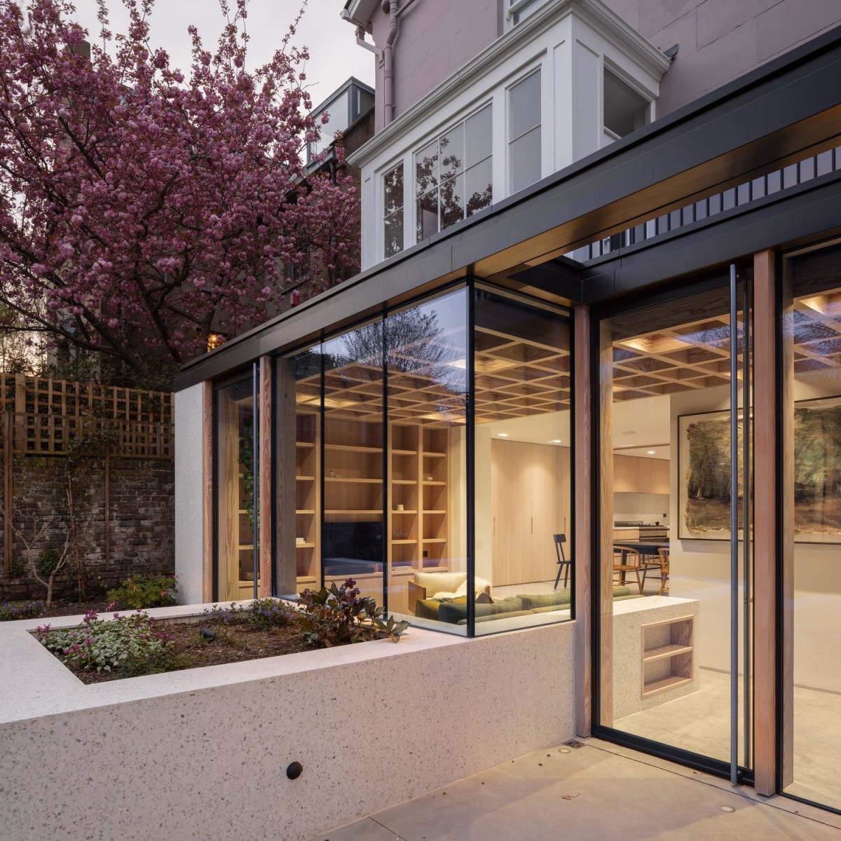 Detalle de la terraza