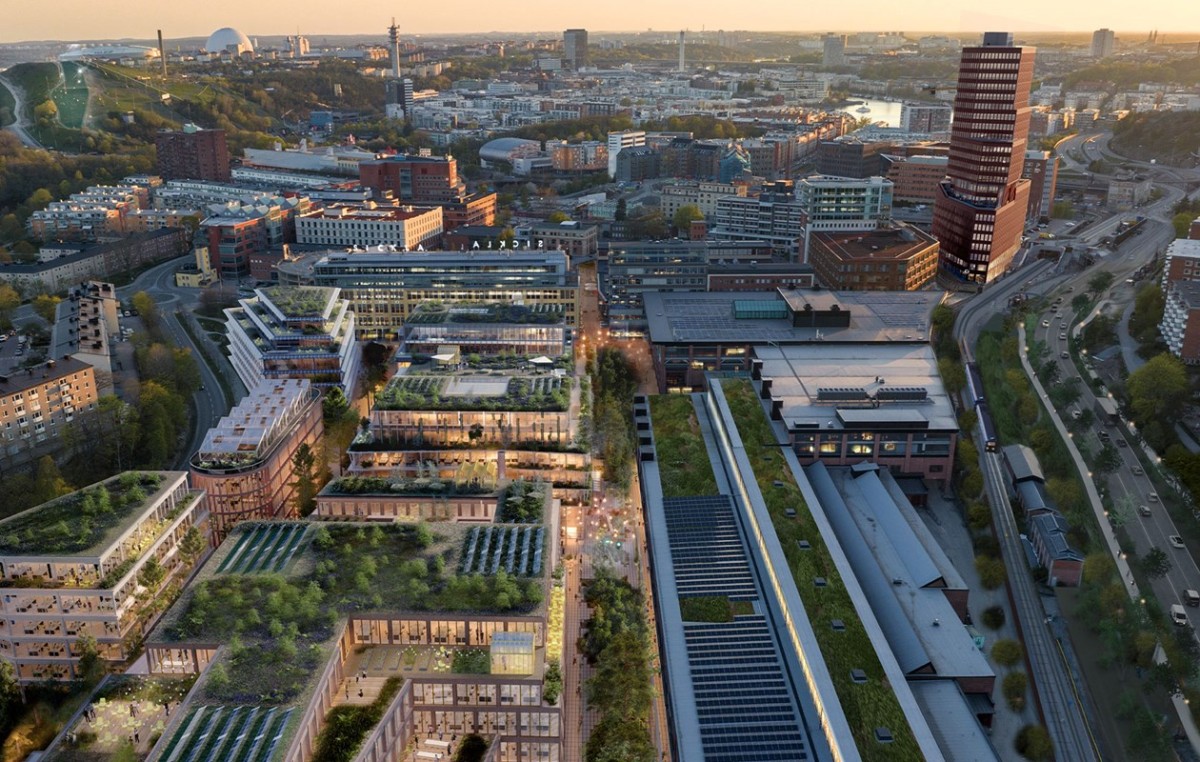 Stockholm Wood City se construirá en Sickla, Estocolmo