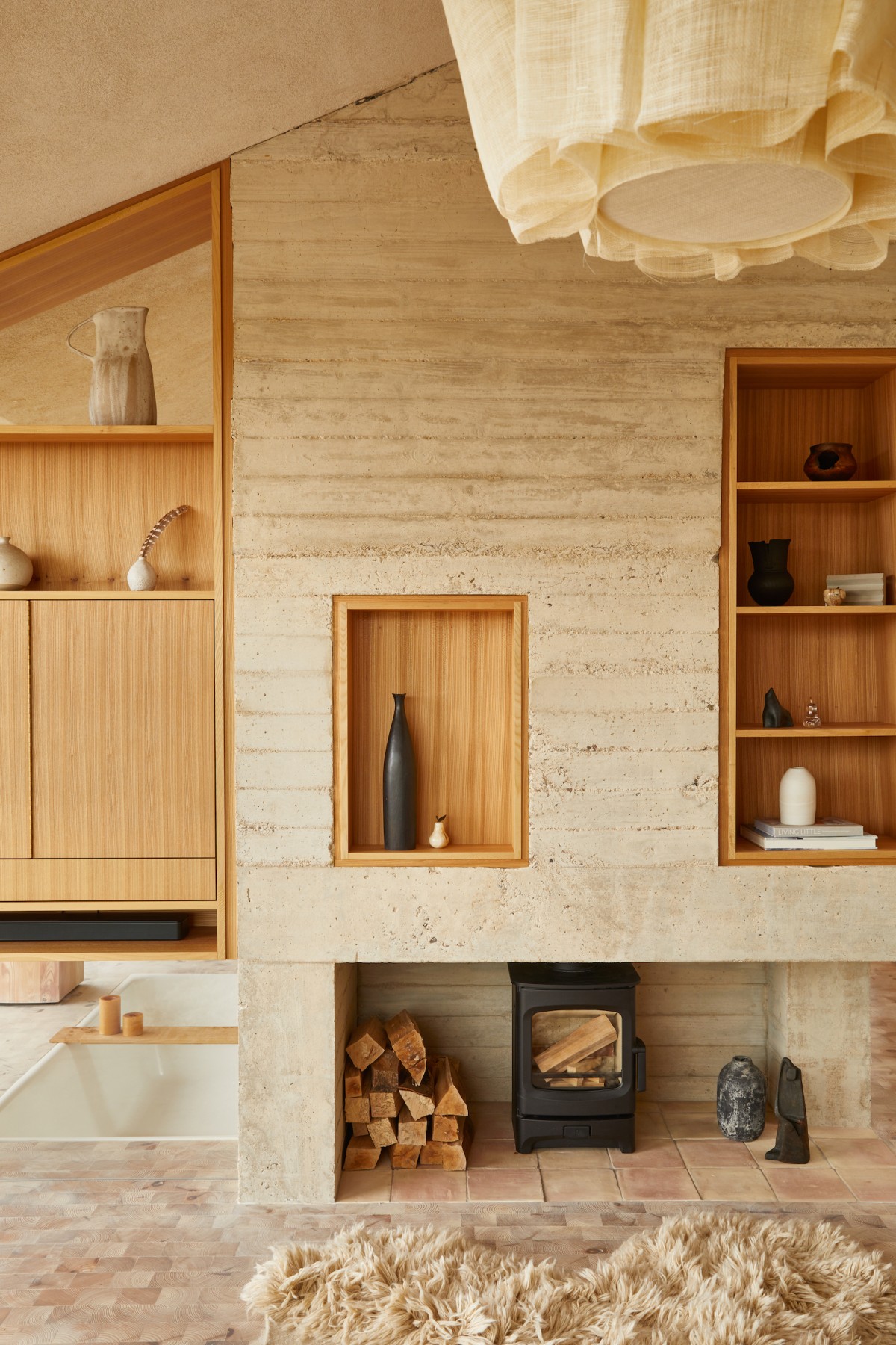 Chimenea de hormigón