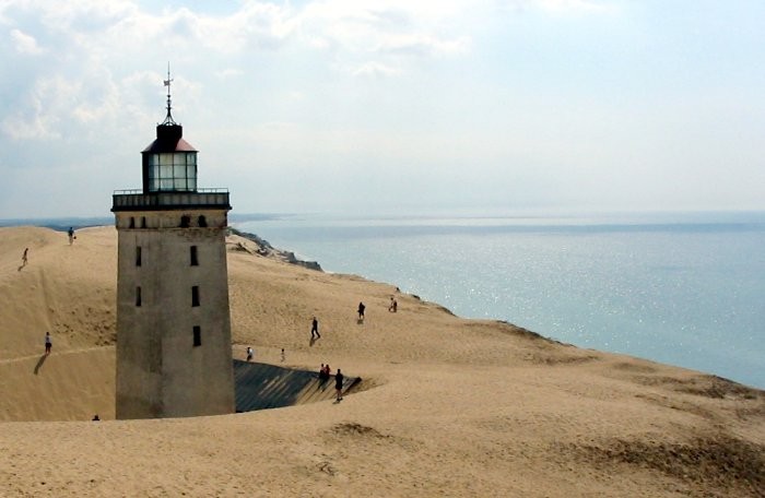 Faro de Rubjerg Knude, Hjørring, Dinamarca