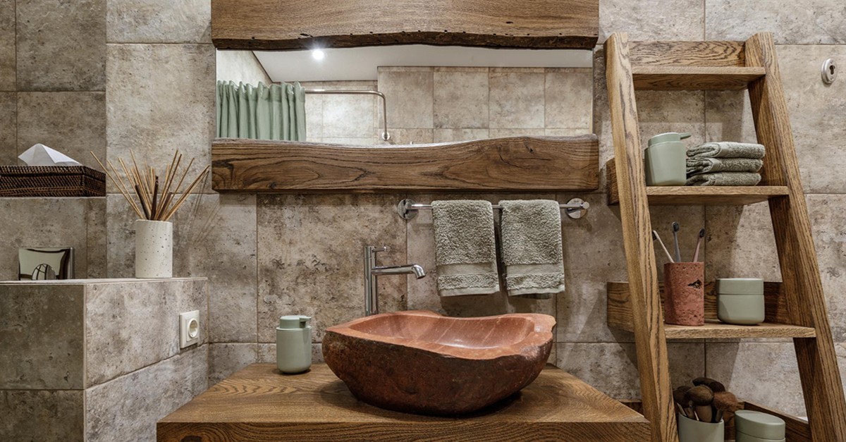 bagno rustico piccolo