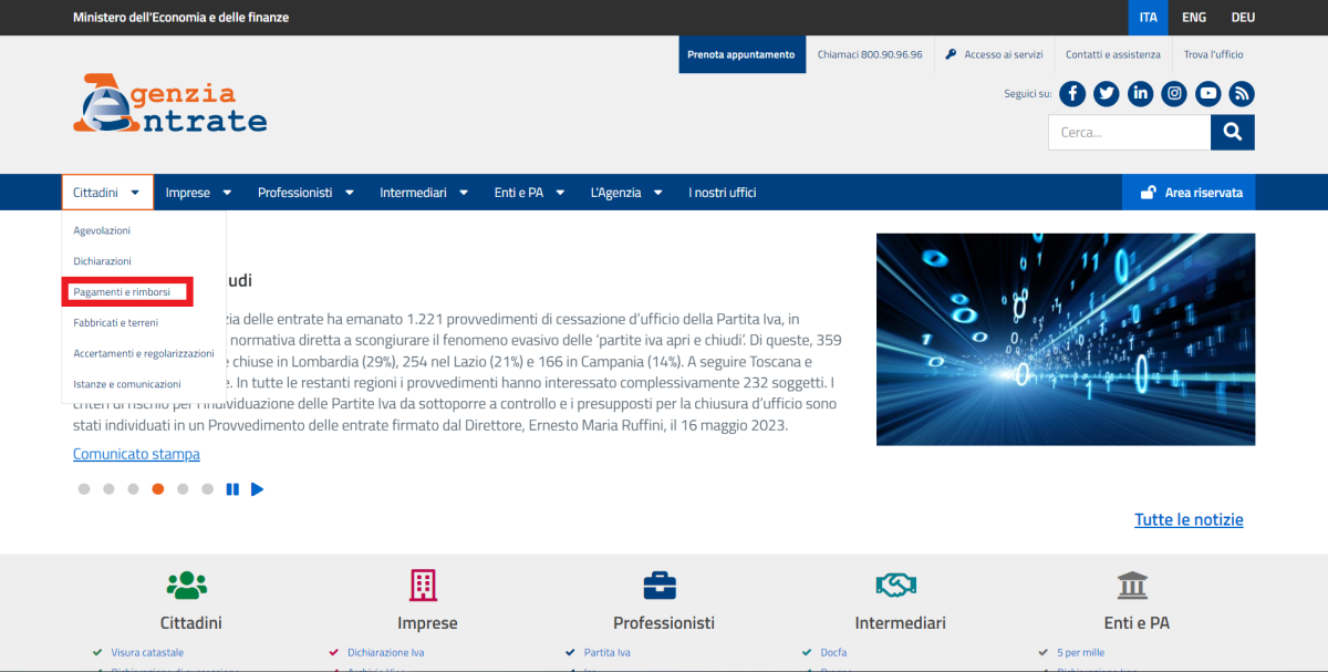 cittadini pagamenti e rimborsi agenzia delle entrate cittadini pagamenti e rimborsi agenzia delle entrate