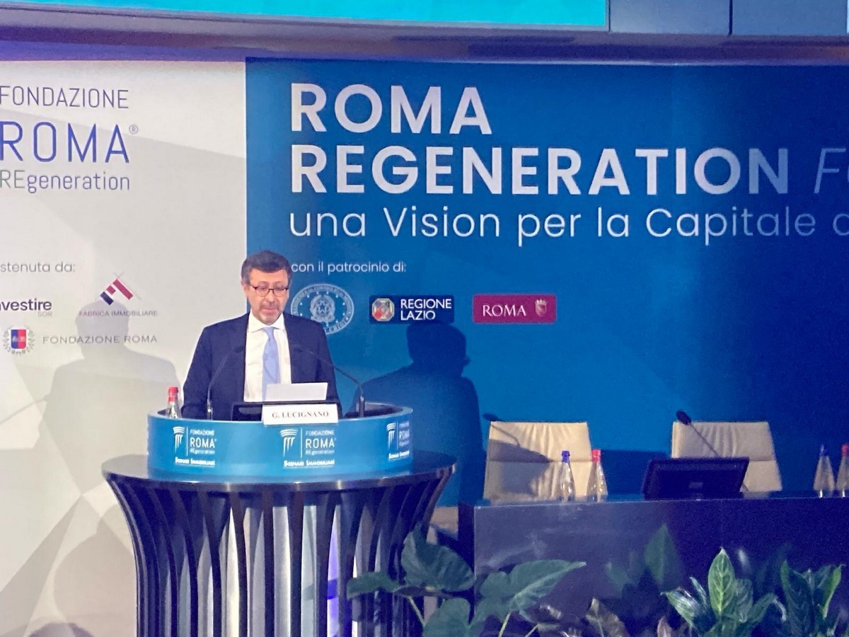 Gianluca Lucignano, presidente della Fondazione Roma REgeneration