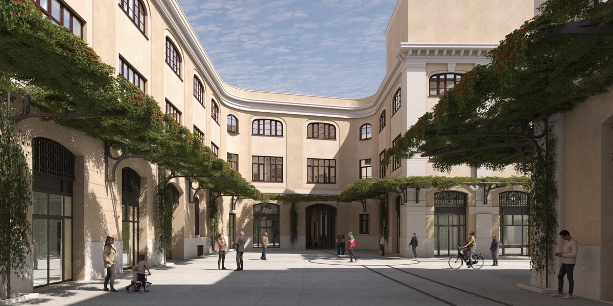 Rendering Porto Fluviale