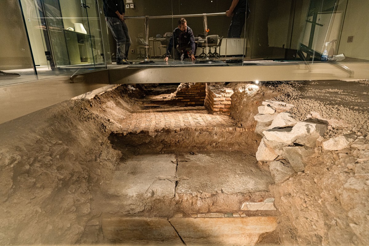 scavo porticus minucia