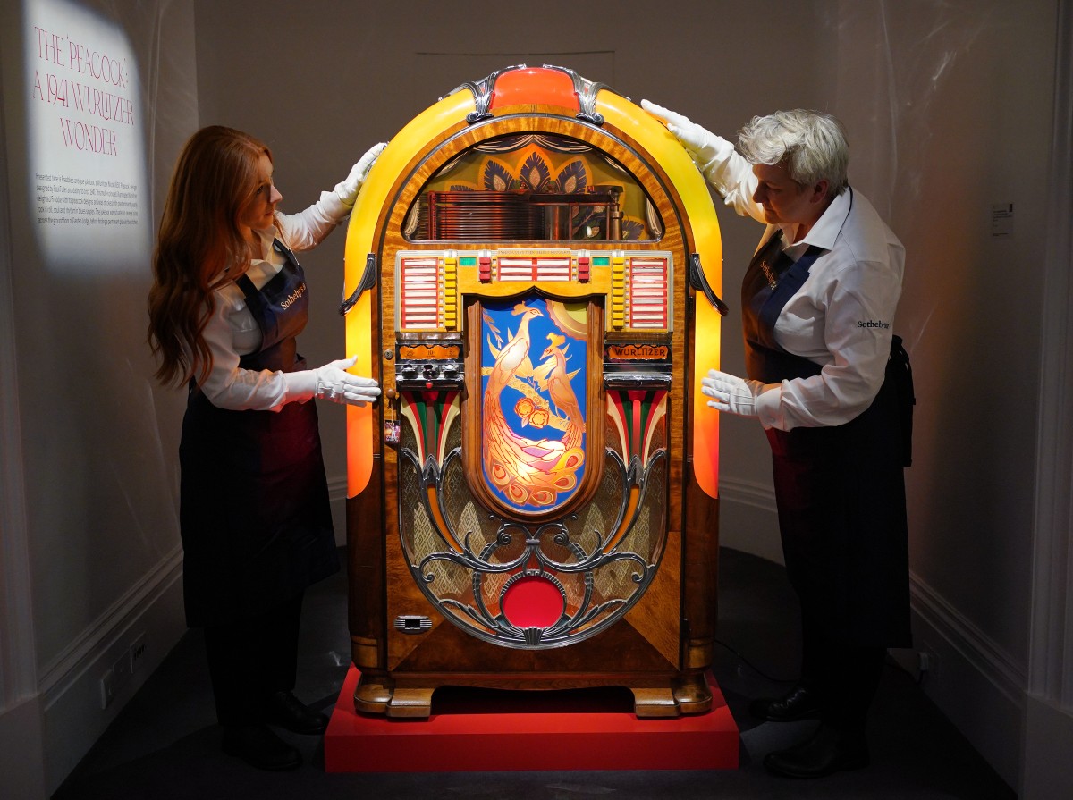 La mayoría de las pertenencia de Mercury fueron subastadas en Sotheby's hace unos meses