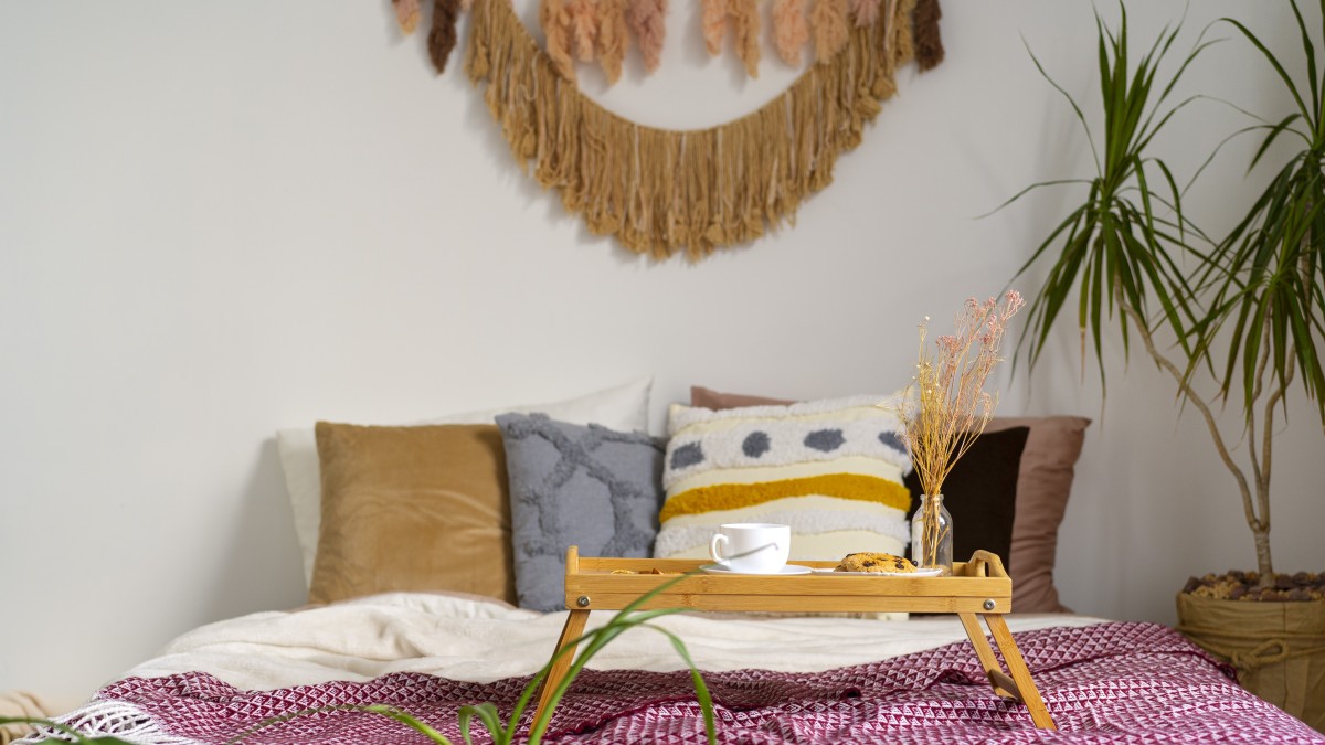 camera da letto boho